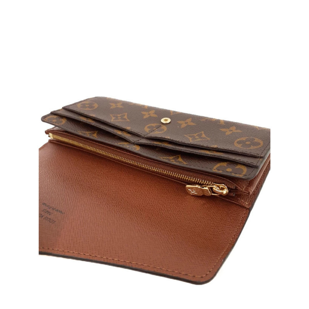 Louis Vuitton Monogram Portefeuille Sarah Bi fold Long Wallet - Picture 4 of 5